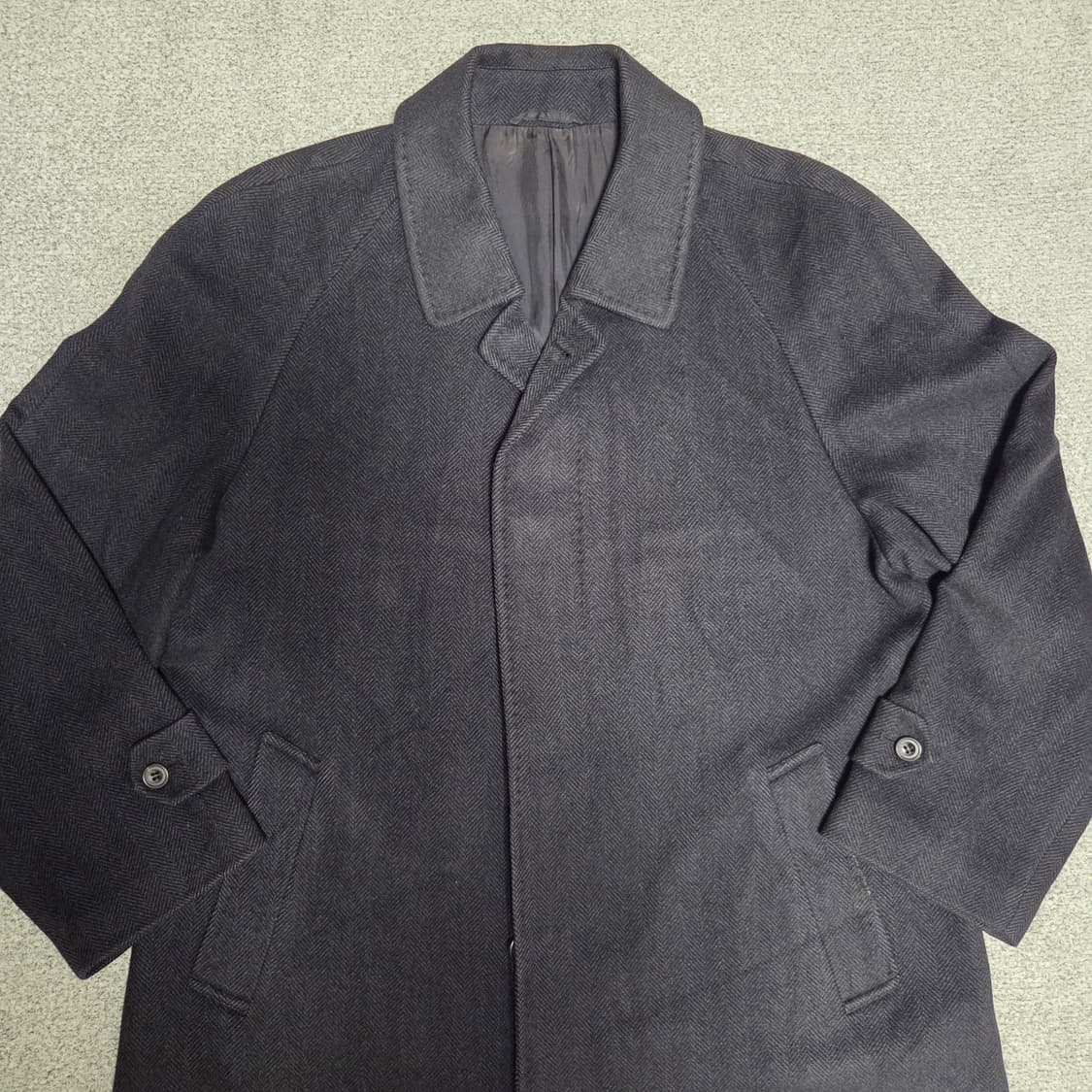 Balmain 발망 캐시미어 울100% 롱코트 L(100) 상품이미지2