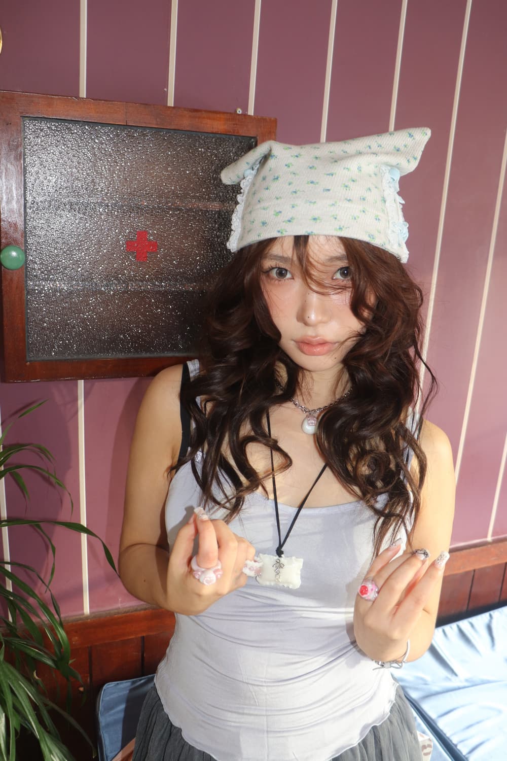 Bad Princess's Lolita Beanie (Blue) 상품이미지7