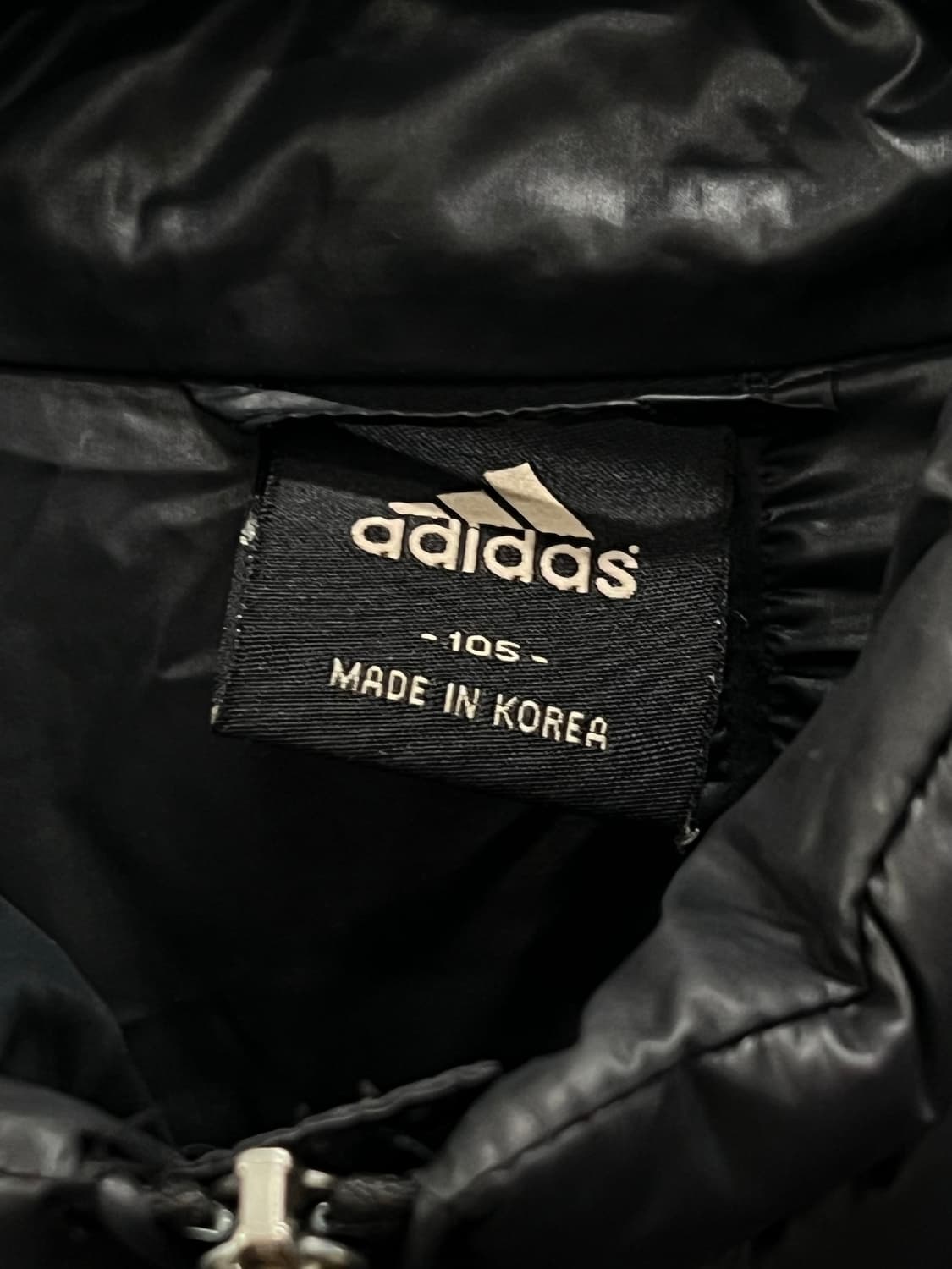 아디다스 올드스쿨 경량 패딩 블랙 상품이미지4