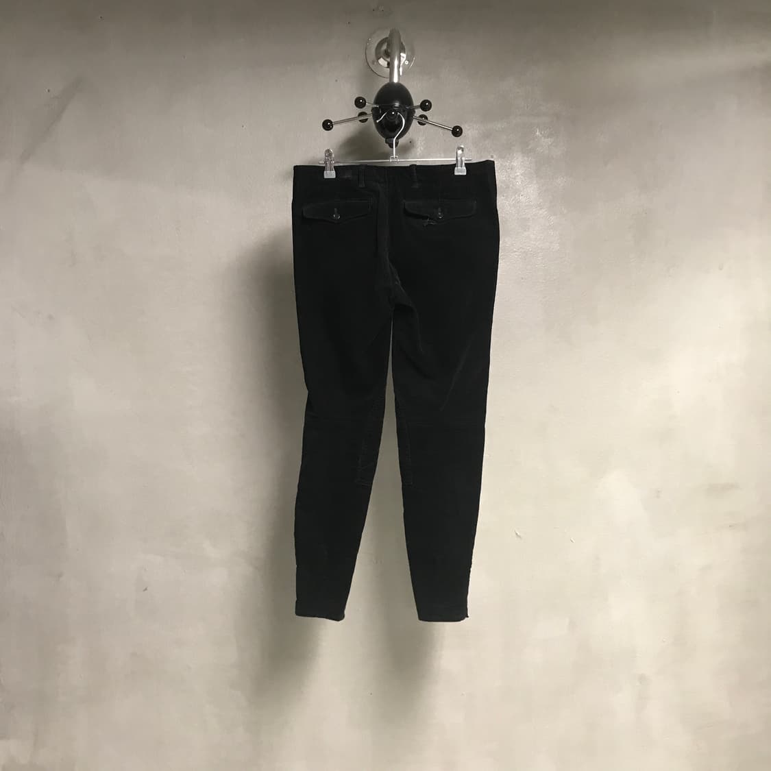 폴로 랄프로렌 블랙 코듀로이 팬츠 4(W) 상품이미지5