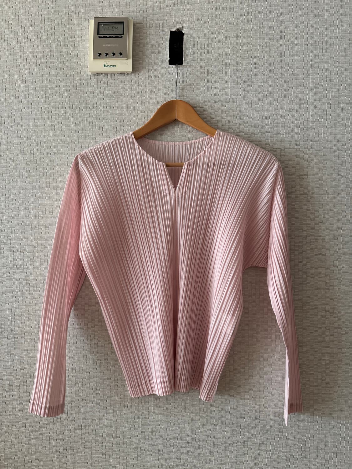 플리츠플리즈 라미 긴팔 탑 상품이미지2