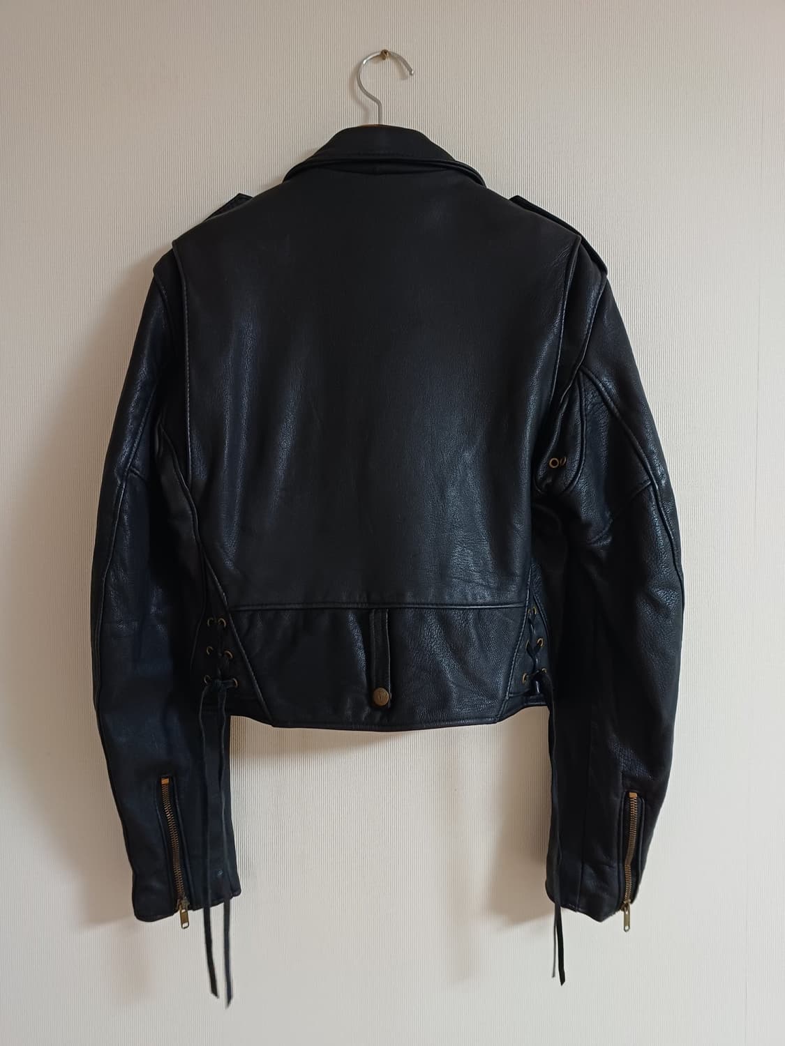 90s DKNY 가죽 라이더 레더자켓 블랙 생로랑 셀린느 에디슬리먼 상품이미지7
