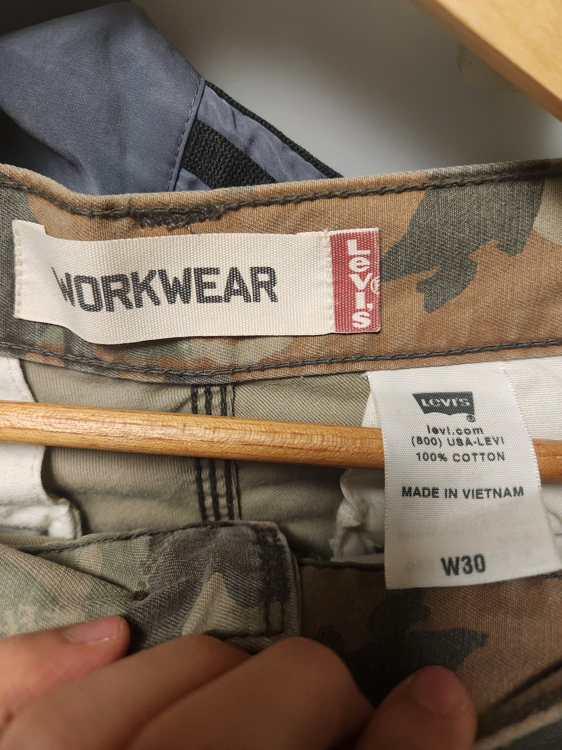리바이스 빈티지 워크웨어 카모 카고팬츠 30 상품이미지3