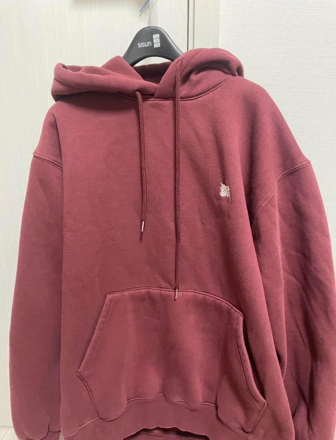 브라운브레스 버건디 후드티 s 상품이미지2
