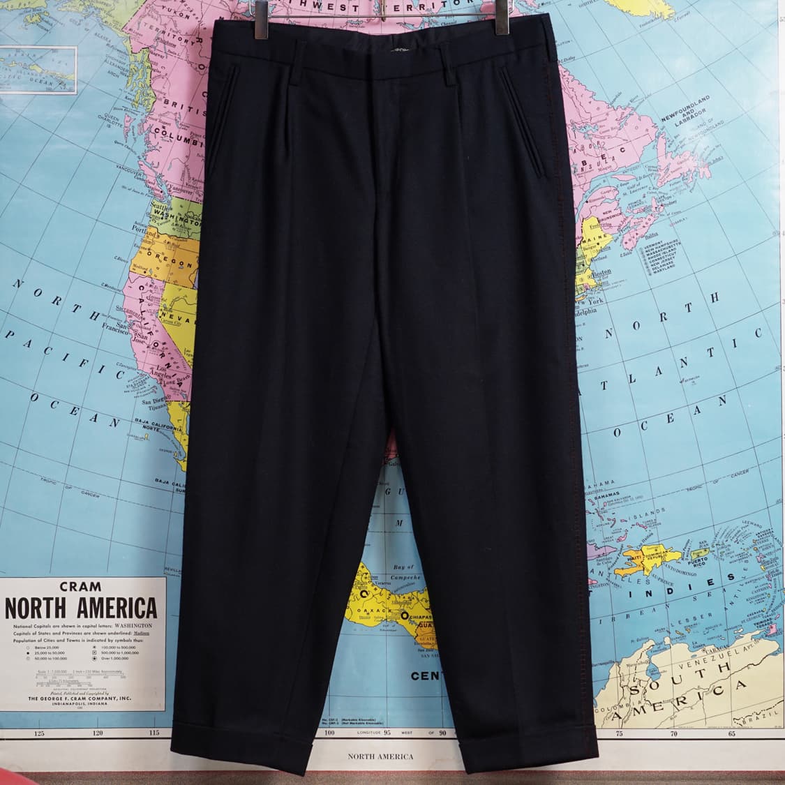 Kolor 18AW 사이드 스티치 울 팬츠 상품이미지3