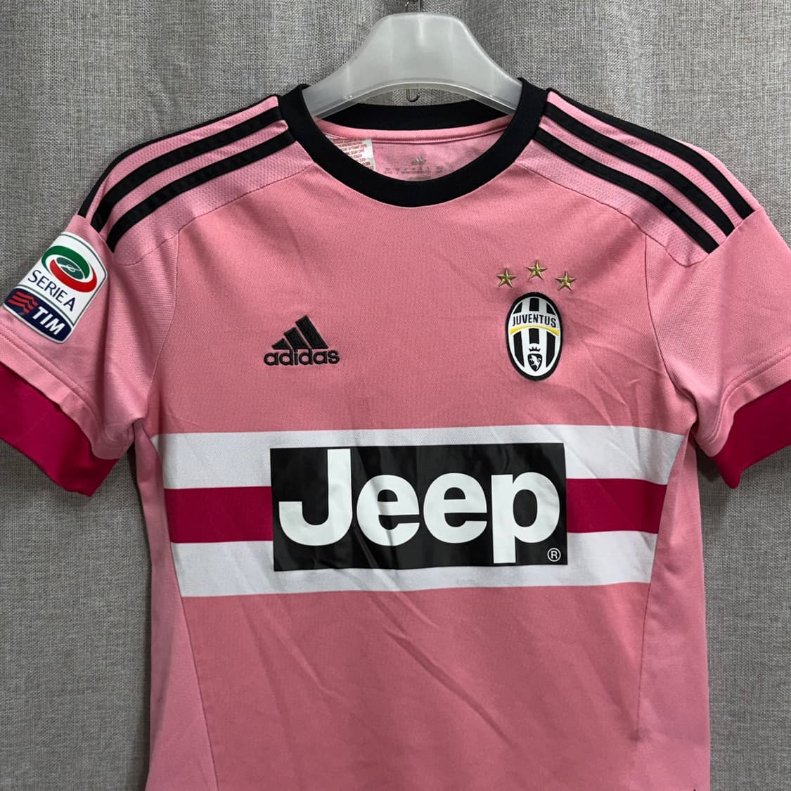 [S] 아디다스 유벤투스 15-16 어웨이 축구 유니폼 10번 포그바 상품이미지3