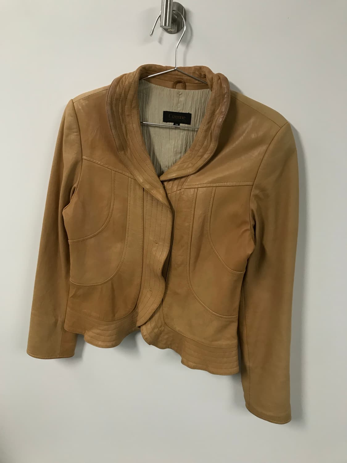 빈티지 프릴 양가죽 자켓 상품이미지3