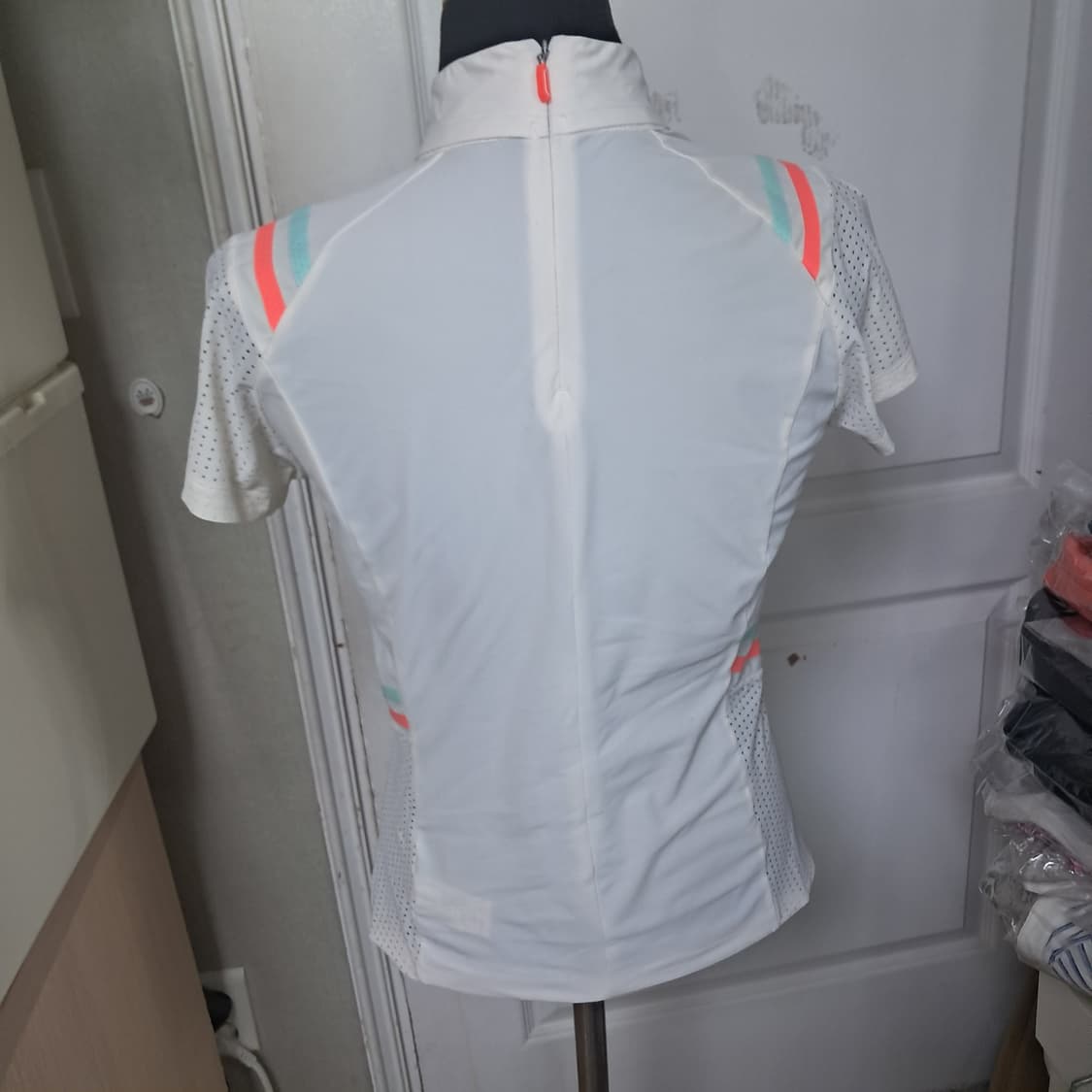 타이틀리스트 여성 골프 반팔 티셔츠 S 화이트 상품이미지3