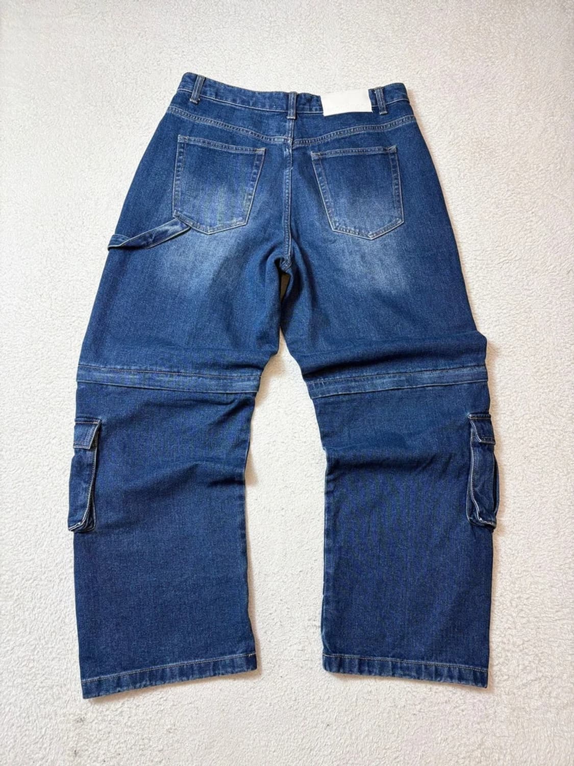 세컨드모노 멀티 포켓 와이드 데님 팬츠 PN6771 상품이미지5