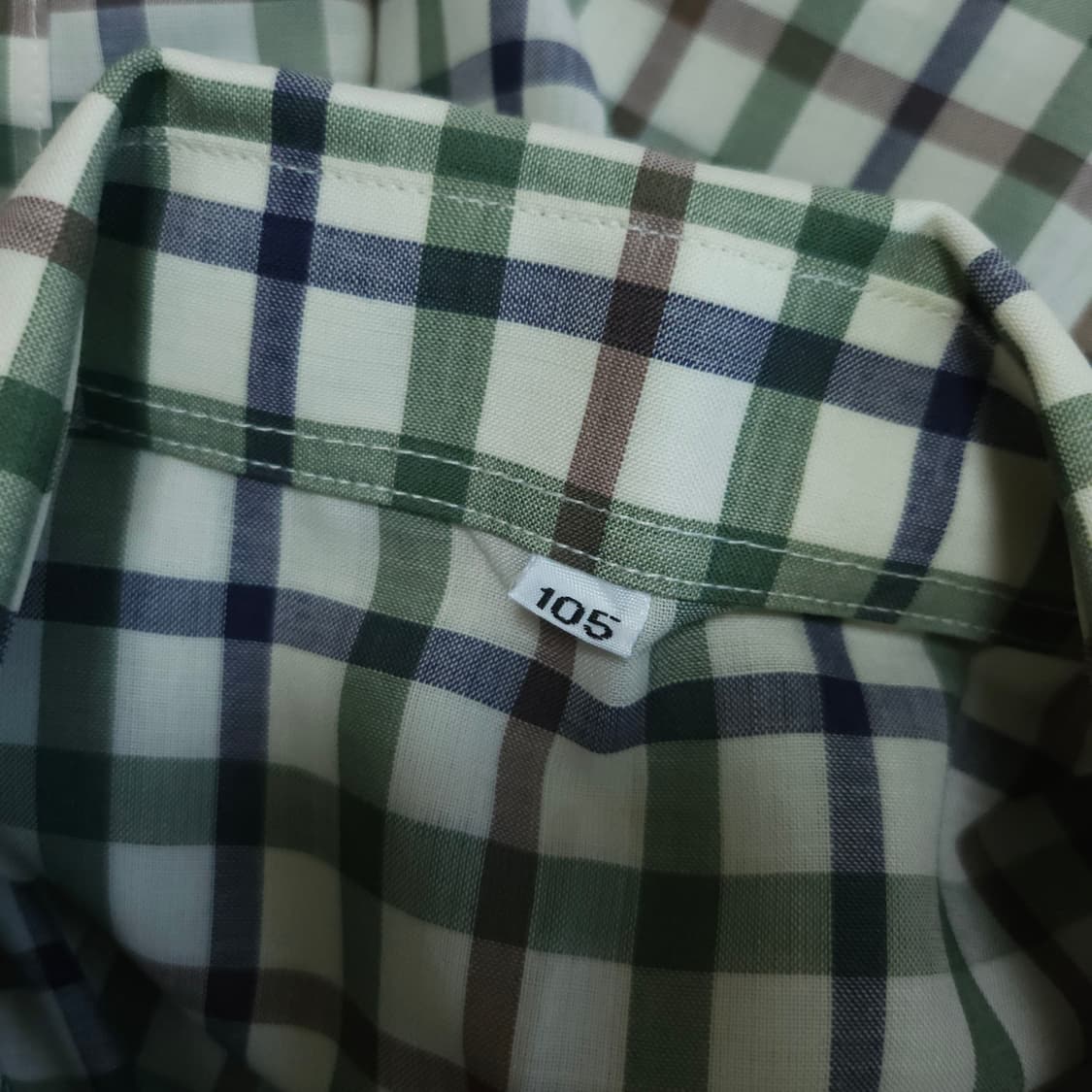 닥스 린넨 체크셔츠 105 XL 상품이미지6