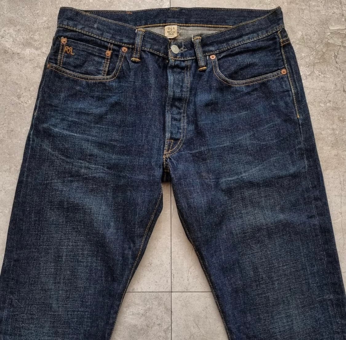 유럽판 RRL 오일피니쉬 스트레이트 셀비지 33sz 상품이미지3