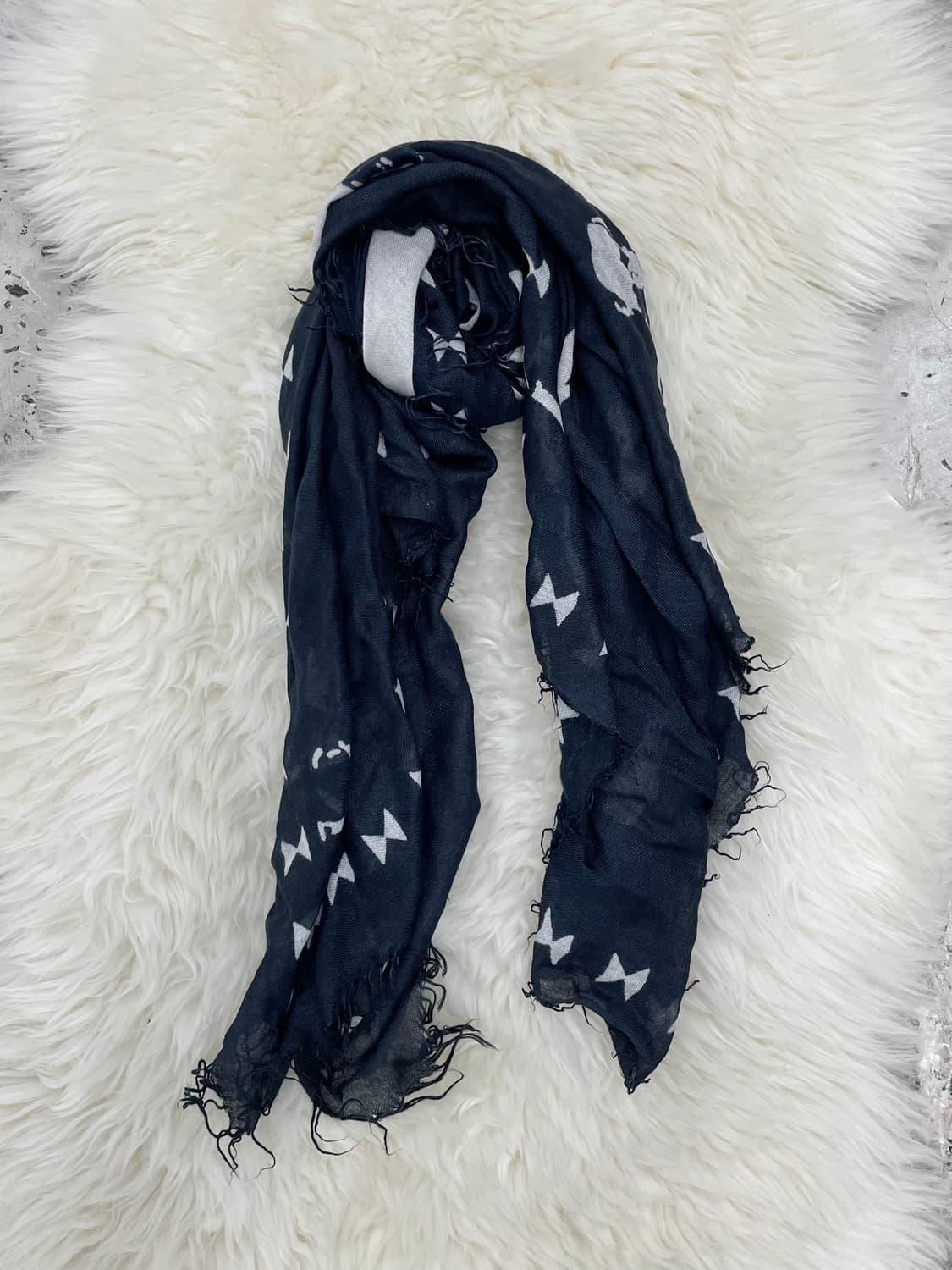 펑크 스컬 수술 머플러💀 상품이미지5