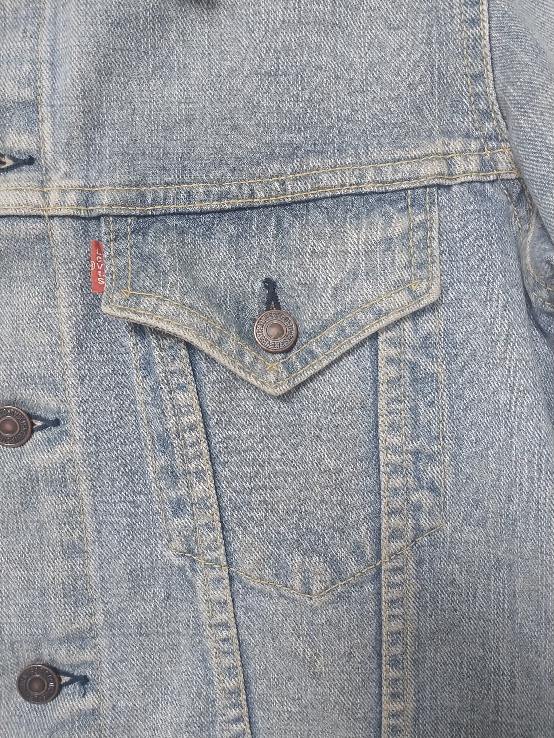 [M] 리바이스 70599 00s 빈티지 데님 트러커 자켓 재팬에디션 상품이미지3