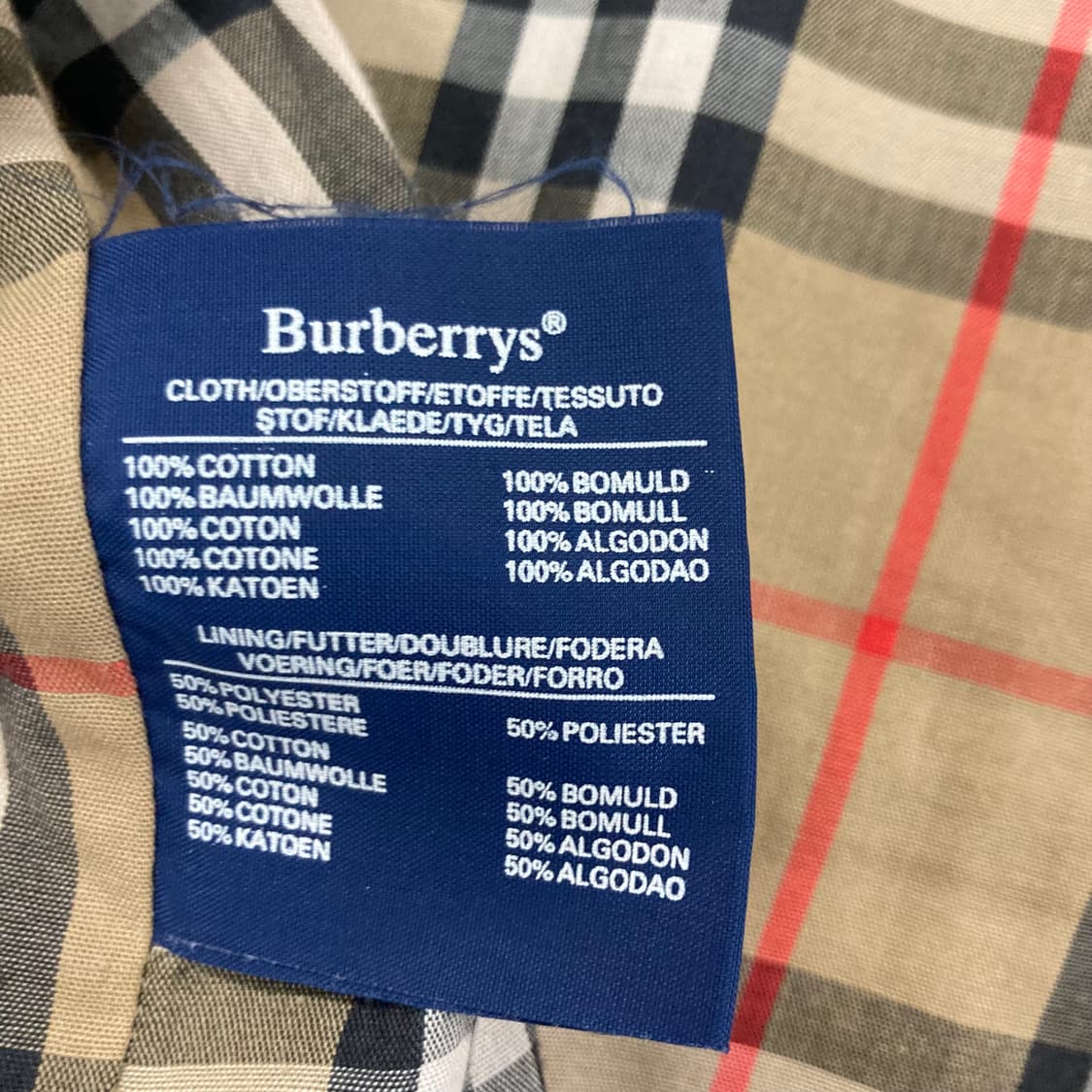 90s버버리 크레스트 스윙자켓 상품이미지6