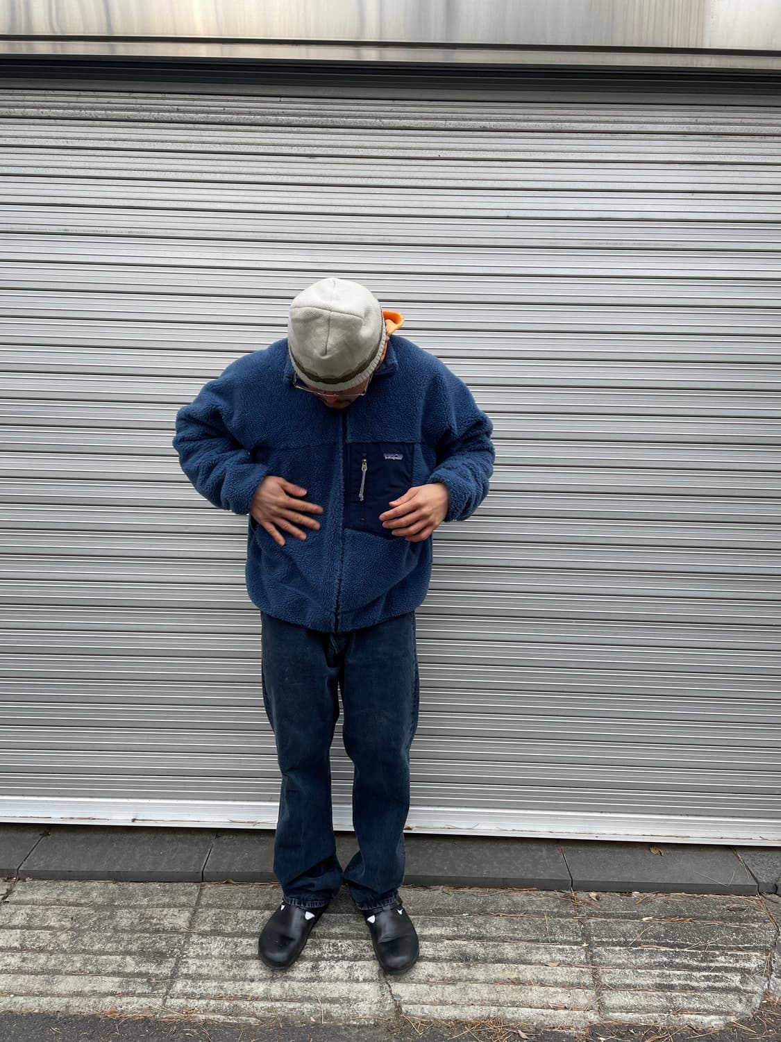 90s Patagonia  Retro-X Pile Navy Blue  상품이미지2