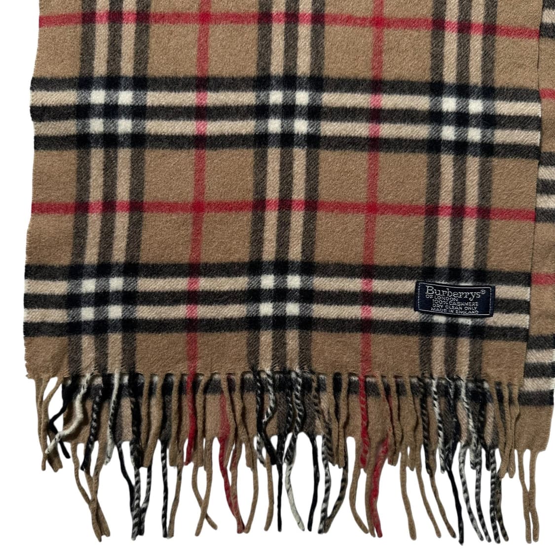 버버리 캐시미어 100% 노바체크 머플러 목도리 상품이미지1