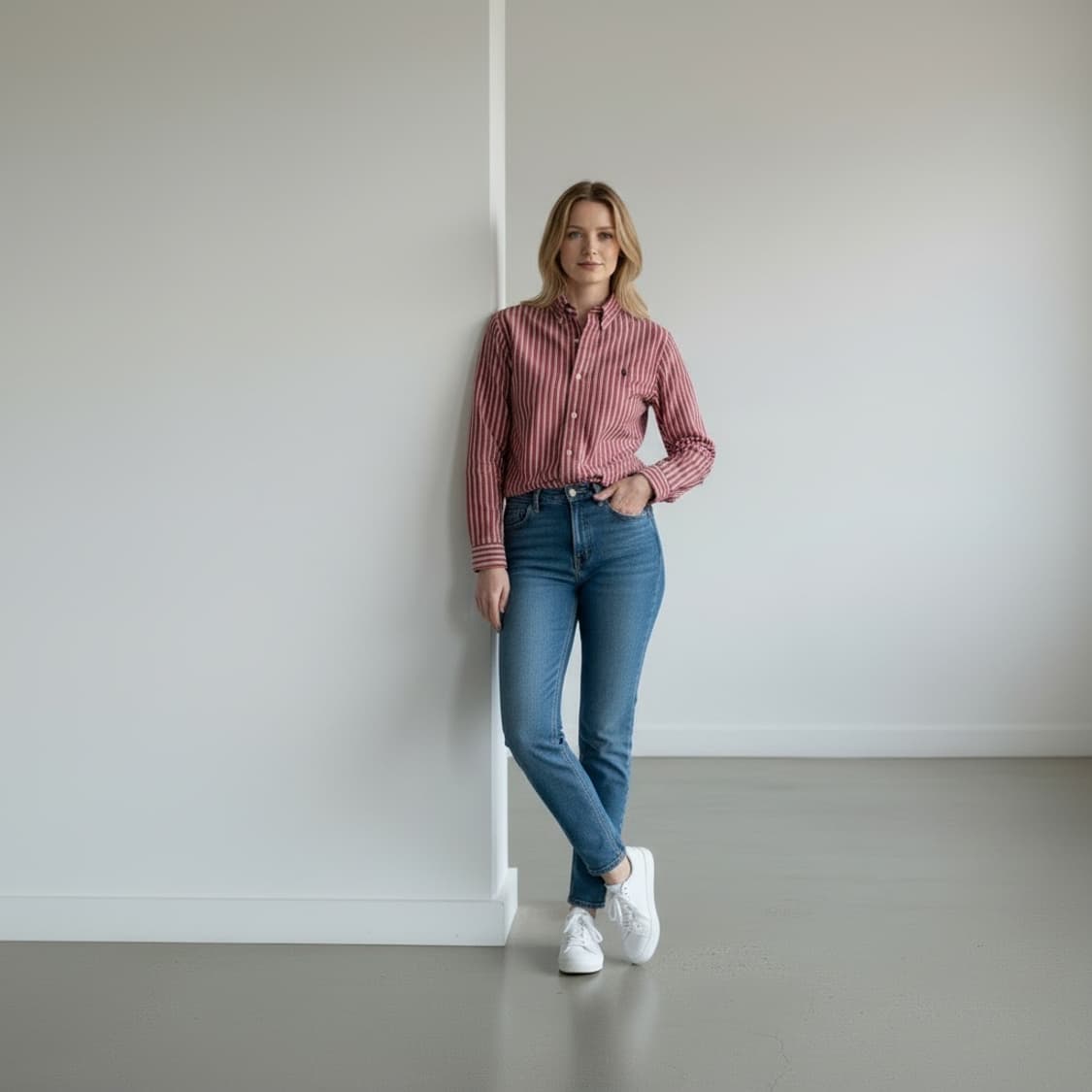 [M] Polo 폴로 랄프로렌 스트라이프 셔츠 상품이미지7