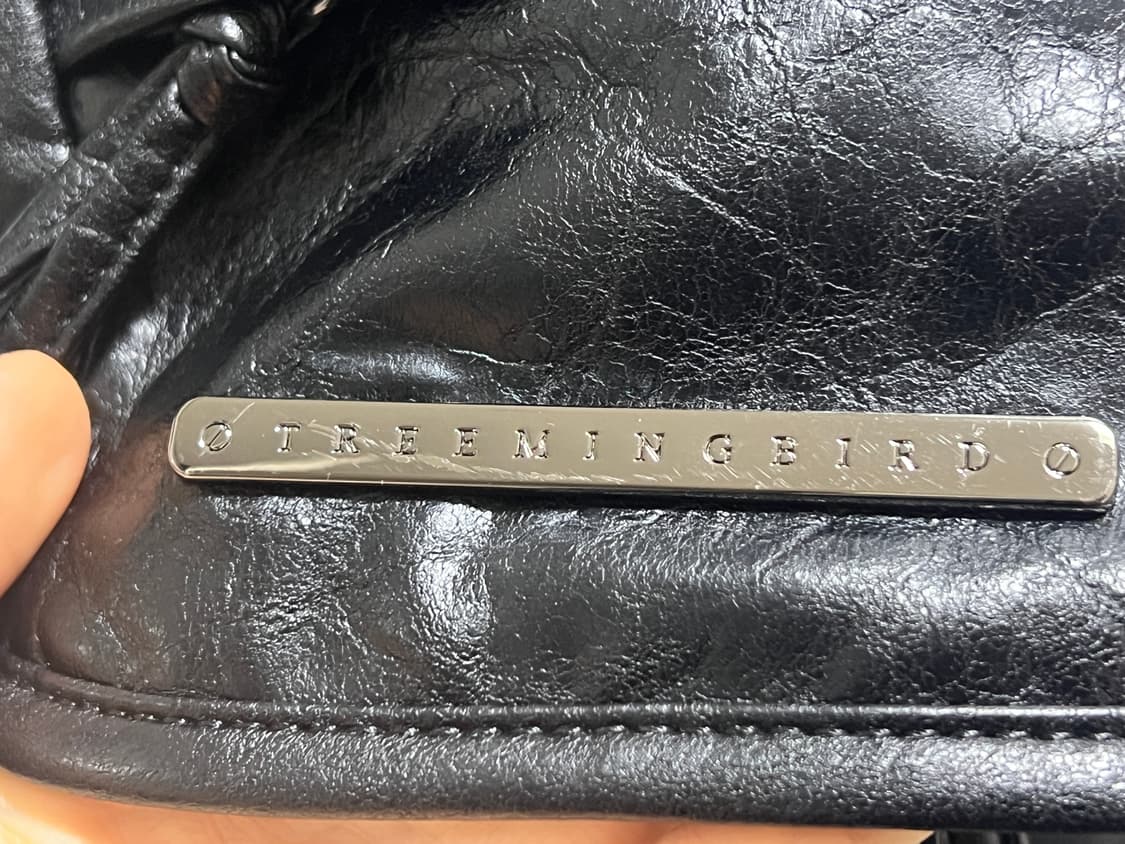 트리밍버드 Zipper Finishing Flap Mini 백팩 블랙 상품이미지8