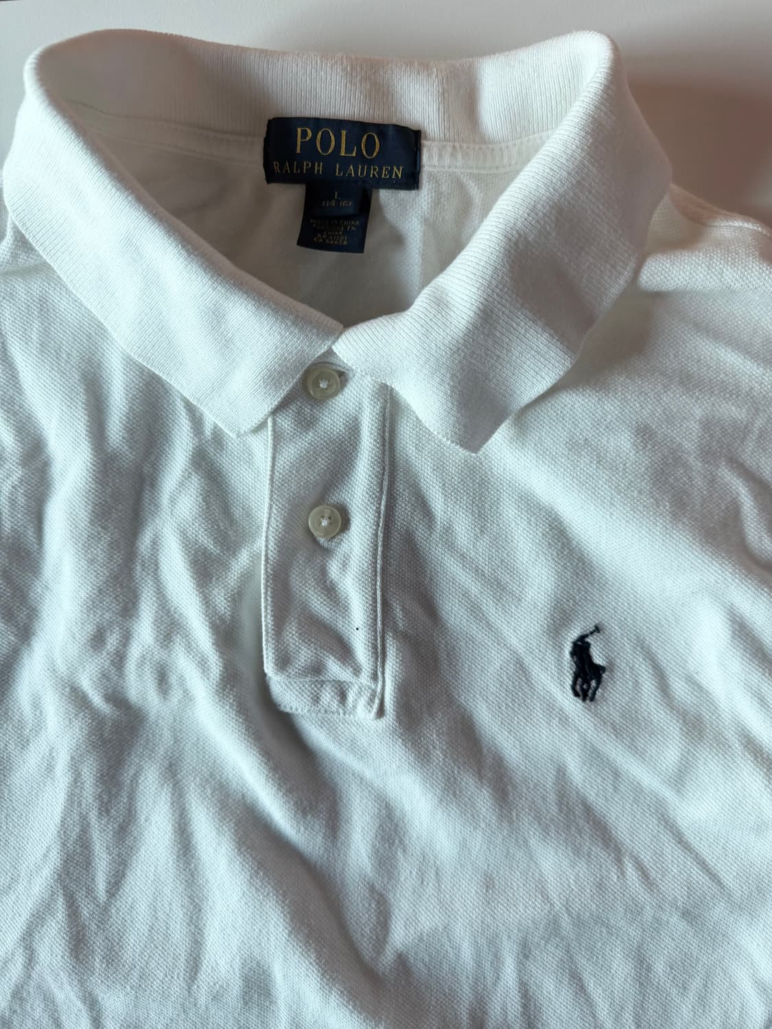 폴로 랄프로렌 긴팔 카라티 상품이미지2