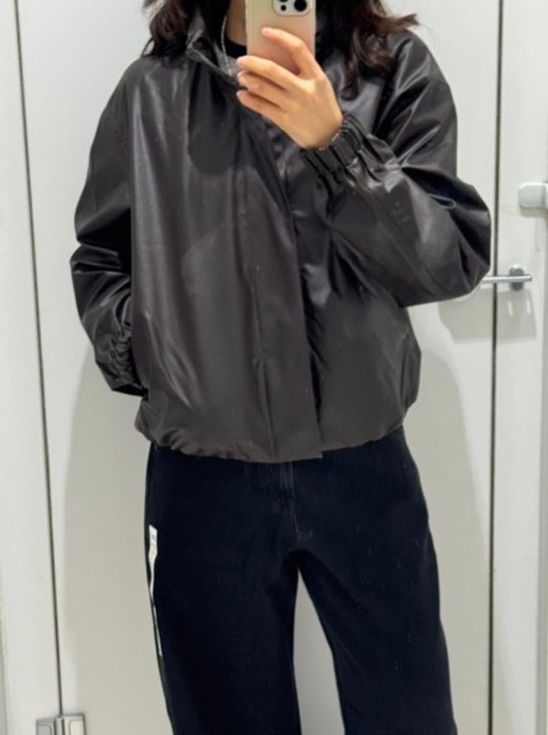 유니클로 코팅쇼트블루종 상품이미지1