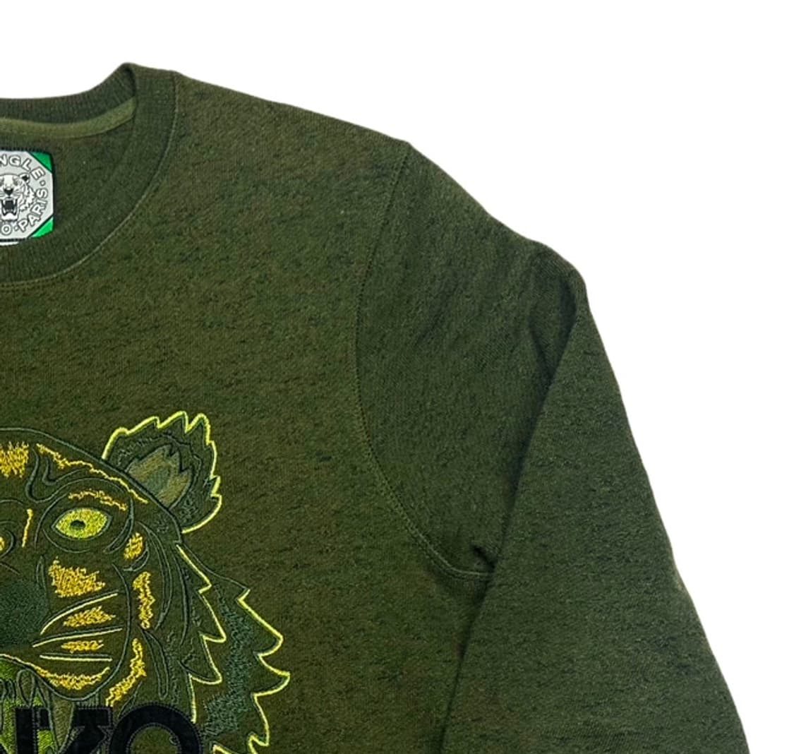 겐조 카키 타이거빅로고니트 M 상품이미지2