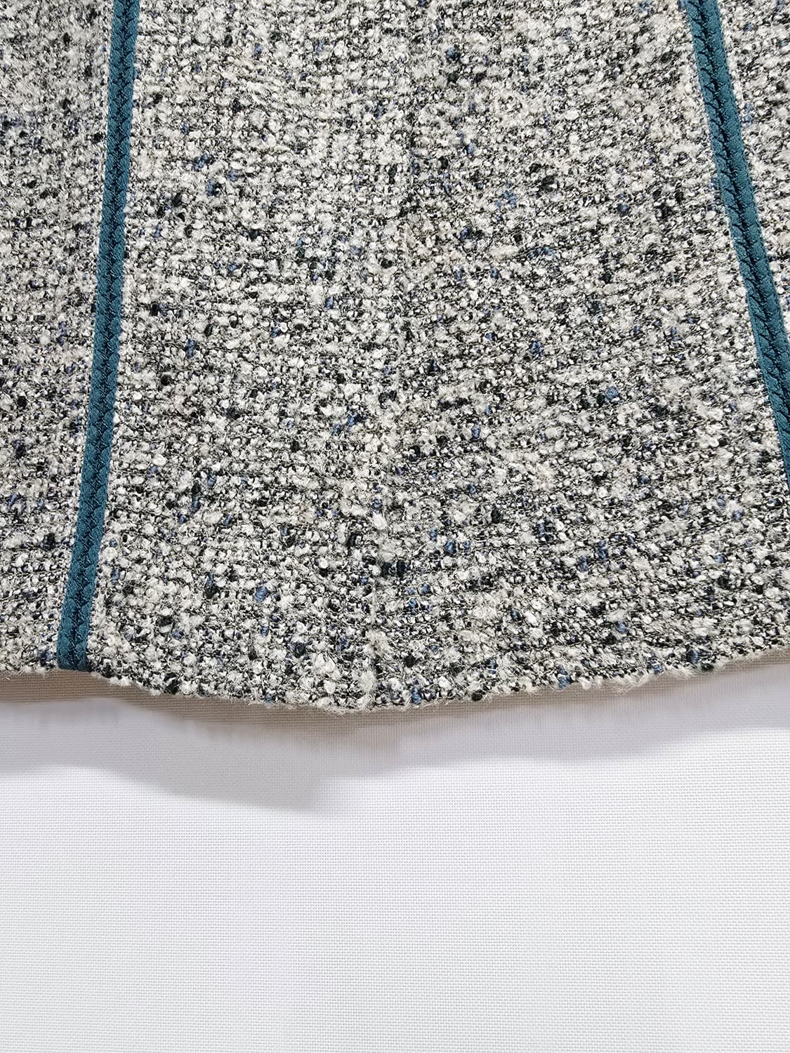 마인 트위드스커트 청록색 포인트 상품이미지6