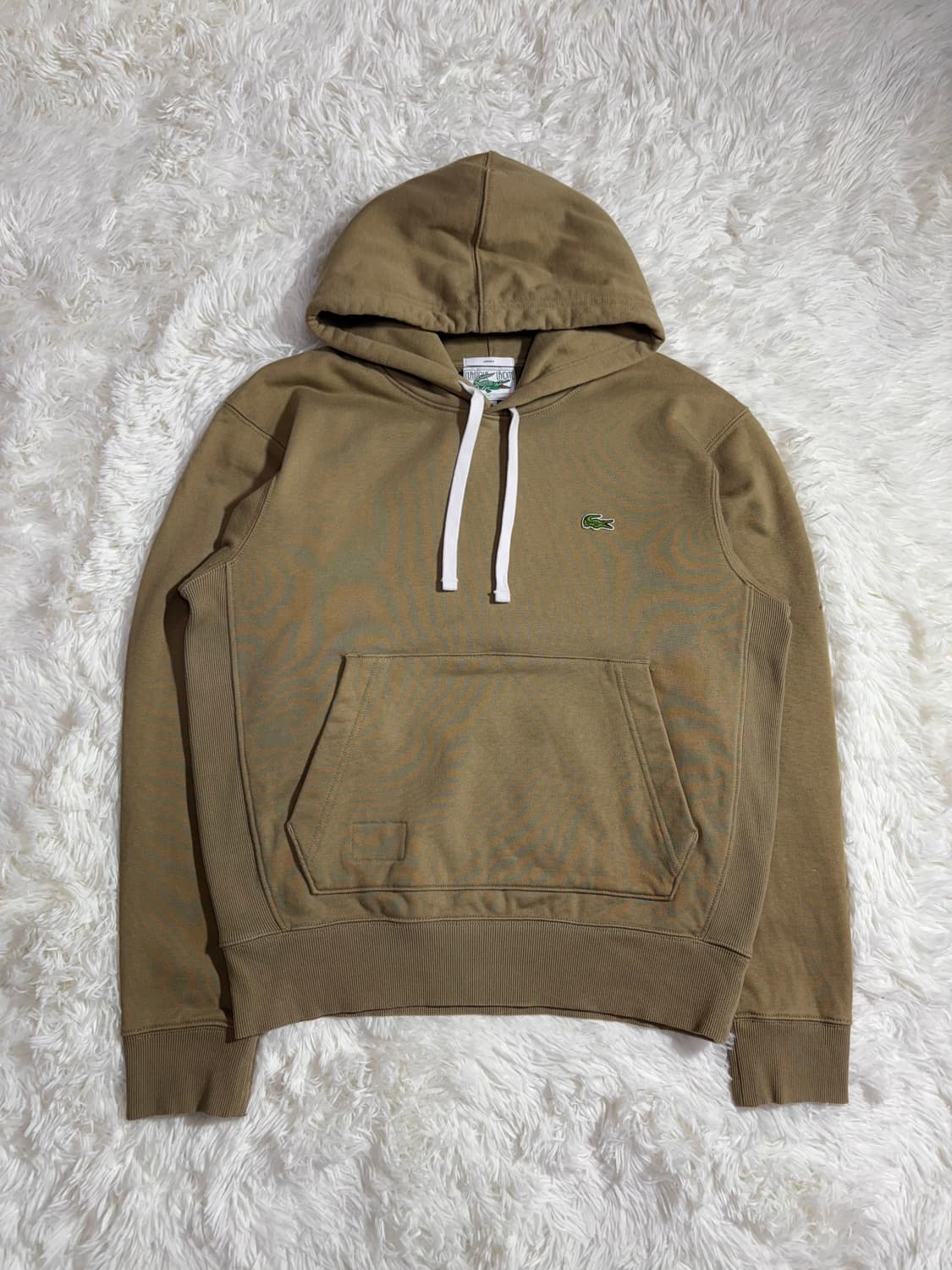 라코스테 베이지 스몰로고 후드  상품이미지3