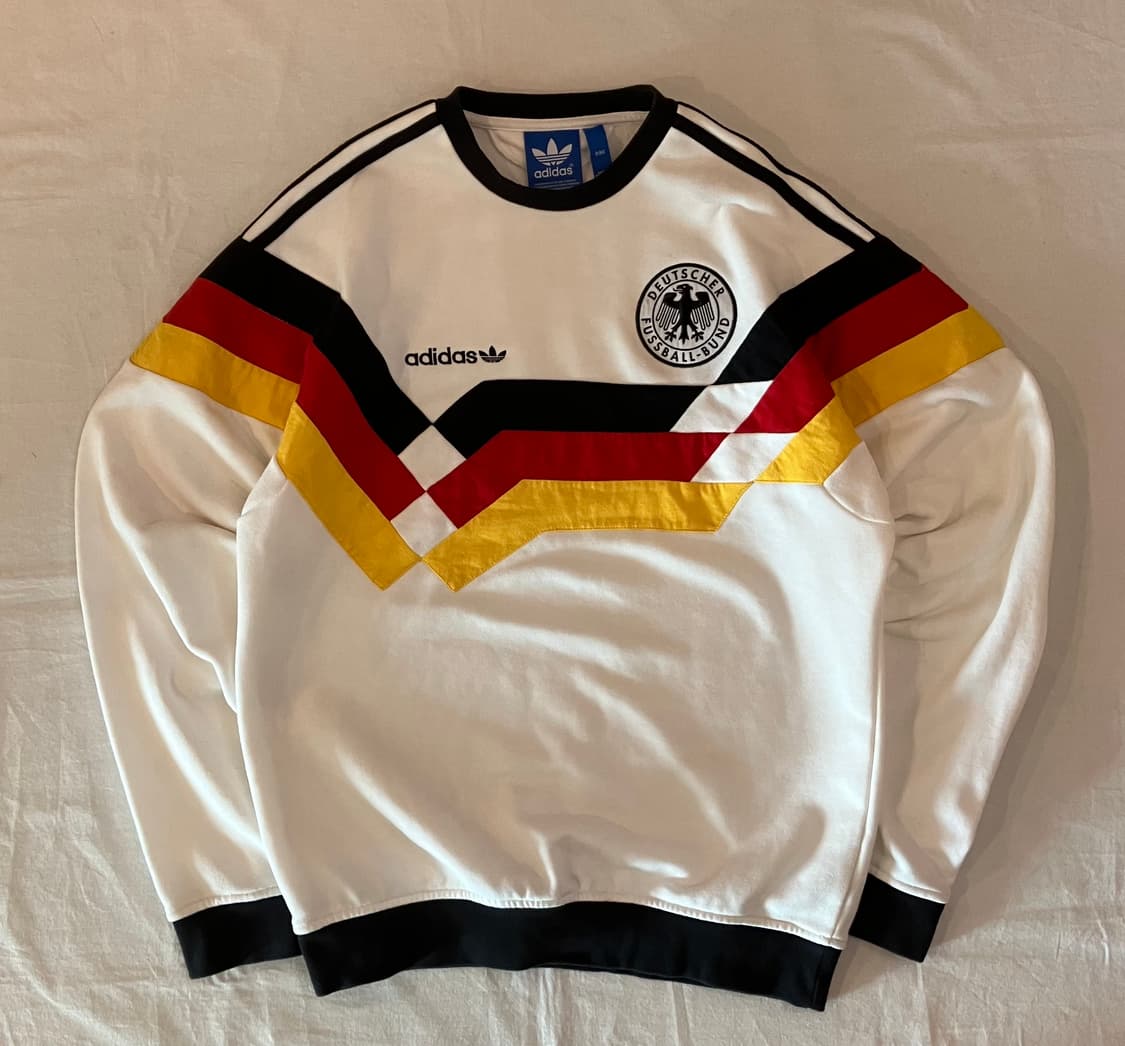 아디다스 1990 독일 국대 스웨트 탑 맨투맨 유니폼 상품이미지1