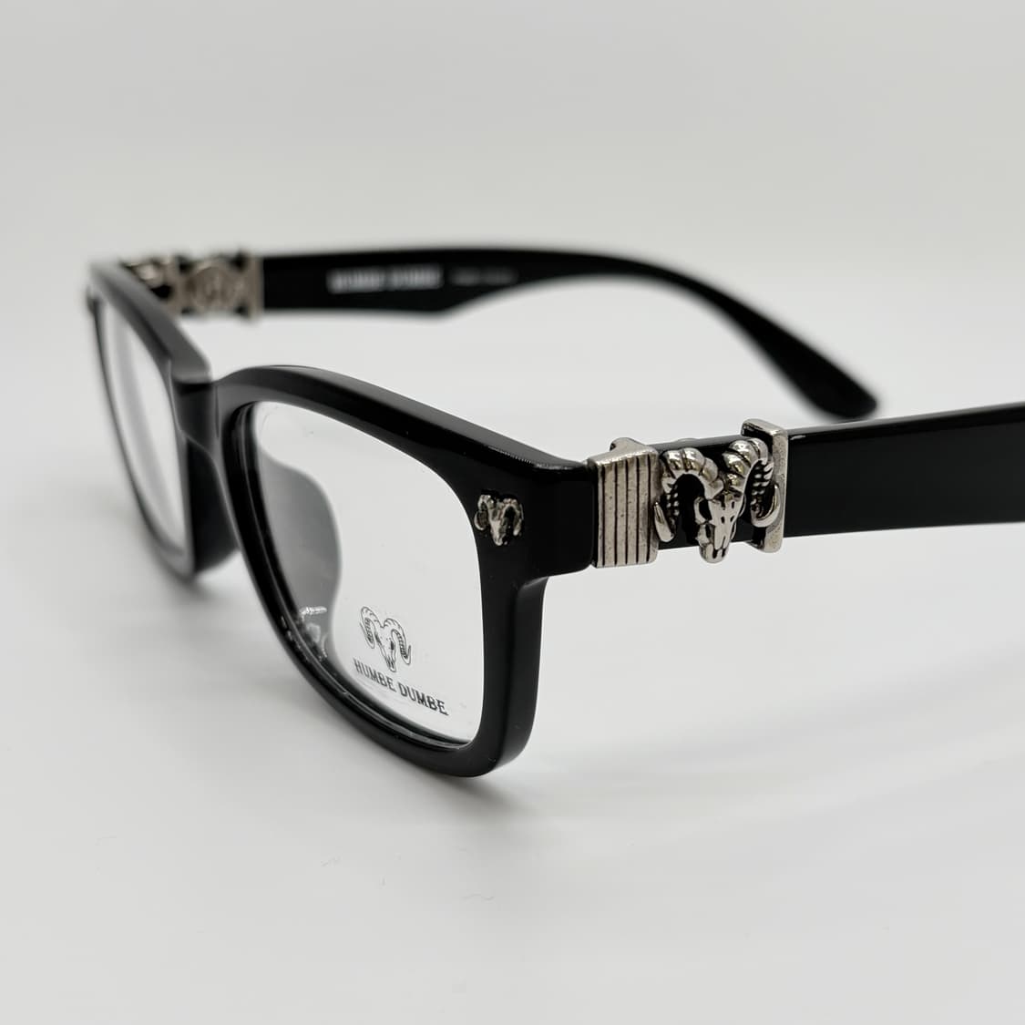 HUMBE DUMBE 블랙 버팔로 뿔테 상품이미지5