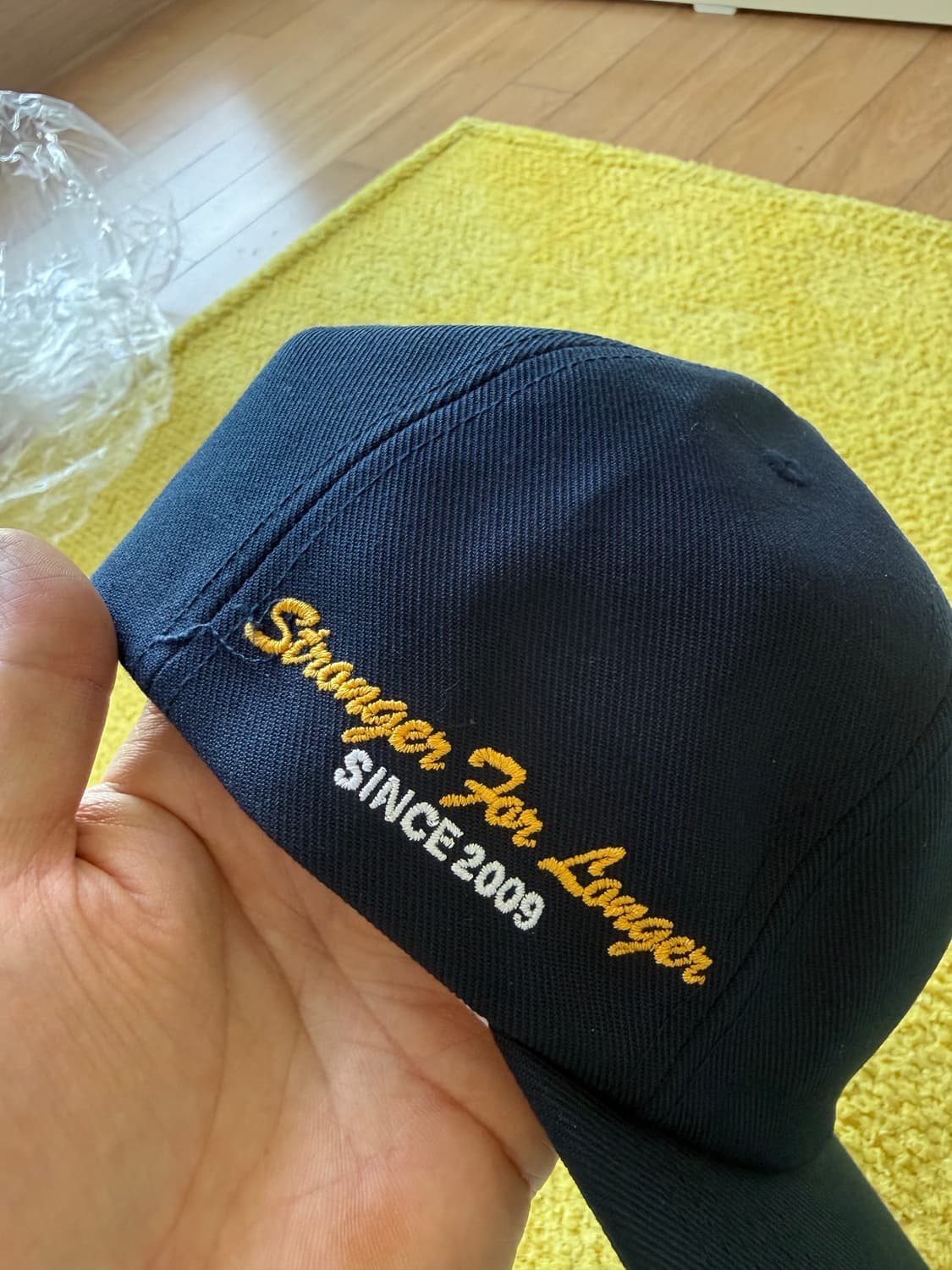 팔라스 스트롱거 포 롱거 스냅백 네이비  상품이미지2