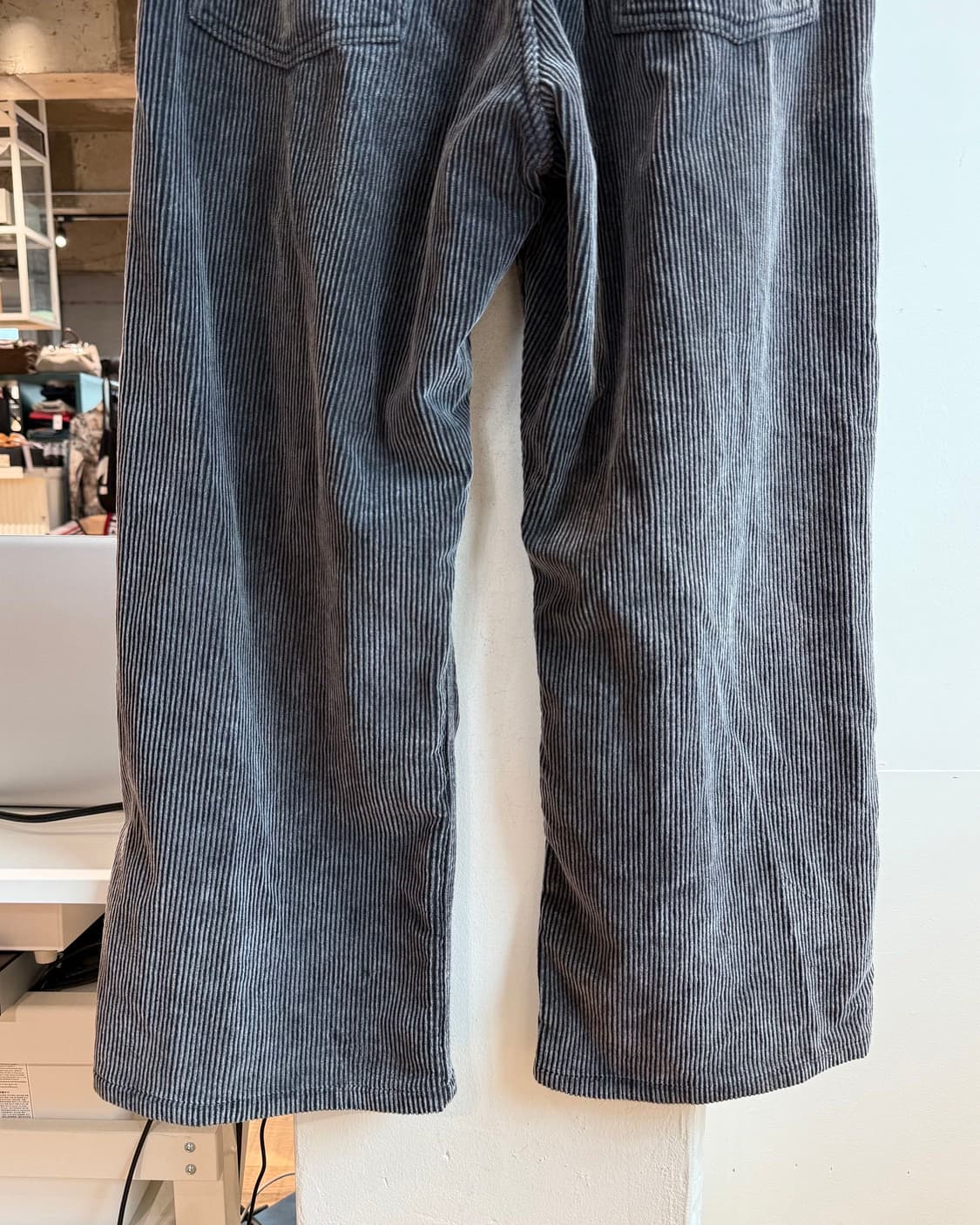 호프 그레이블랙 코듀로이 와이드 팬츠  상품이미지7