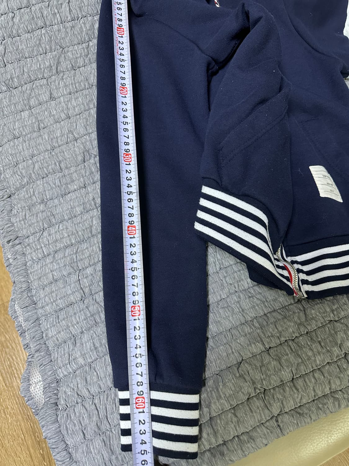 톰브라운 네이비 후드집업 사이즈 2 상품이미지8