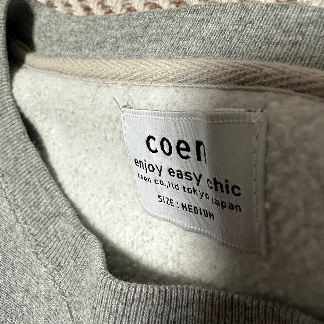 COEN crew neck sweatshirt 상품이미지3