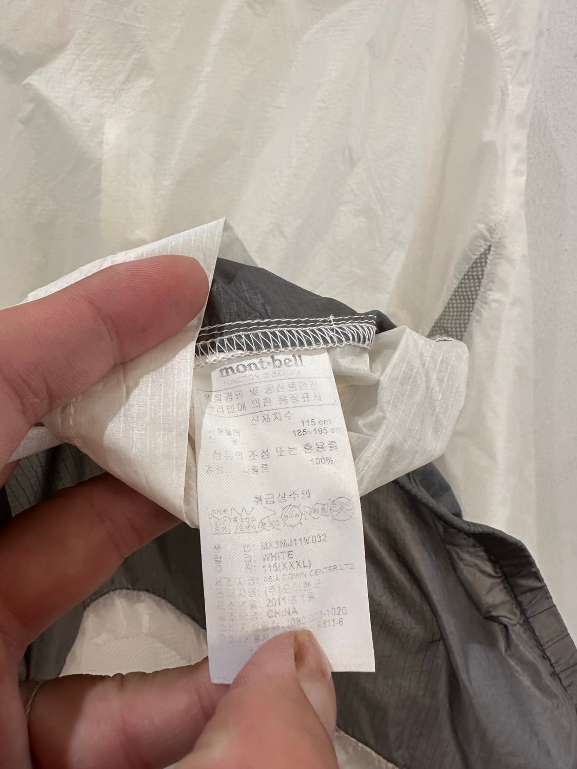 Mont bell windbreaker 상품이미지9