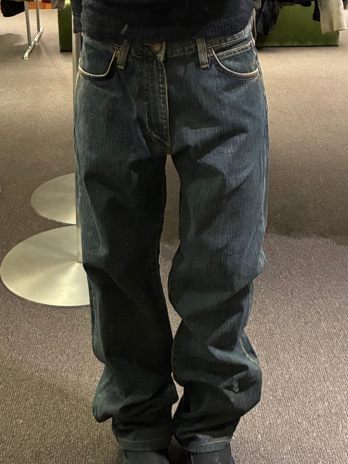 31)랭글러 빈티지 일자핏 워싱 데님팬츠 상품이미지3