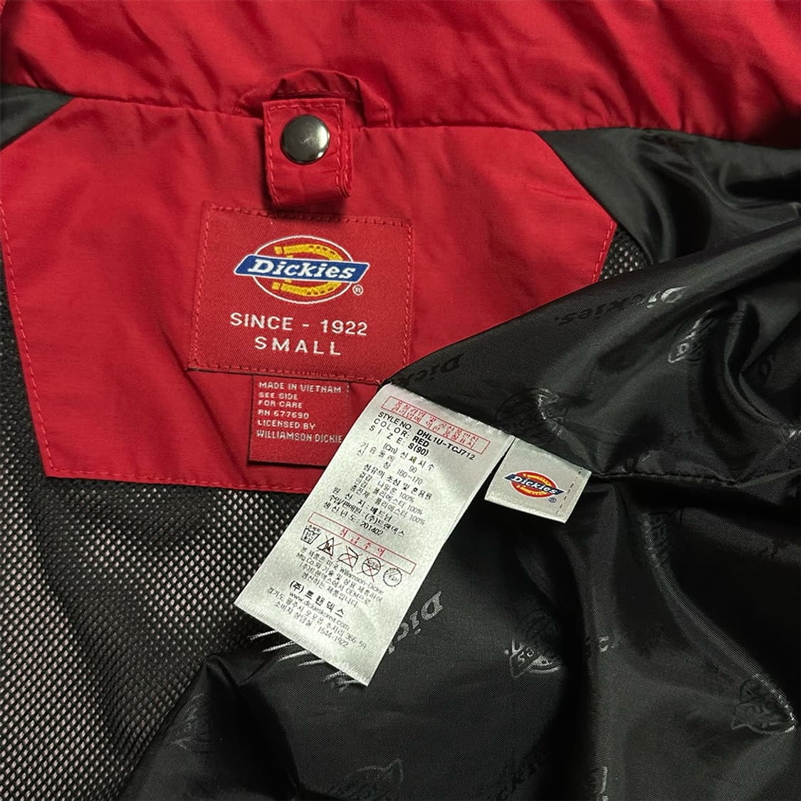 디키즈 레드 윈드브레이커 상품이미지4