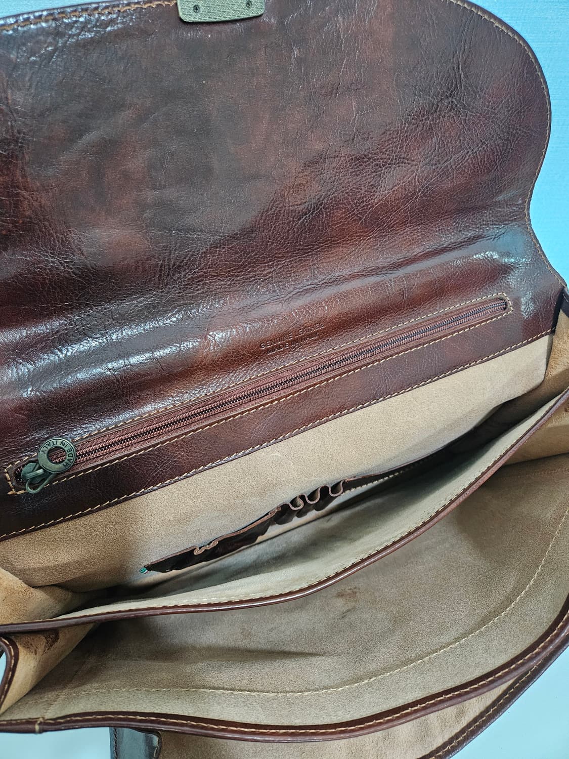 피렌체 가죽 서류 가방 상품이미지5