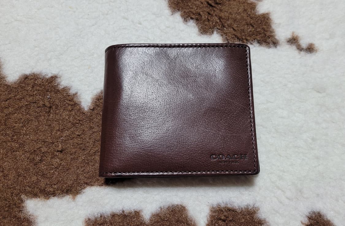 COACH 올드 코치 남성용 가죽 반지갑(새제품) 상품이미지2