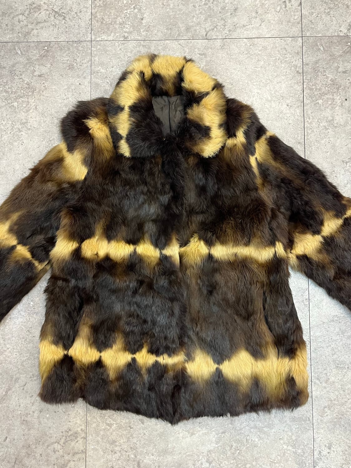 빈티지 모피 믹스 퍼 자켓 #csz2548 상품이미지5