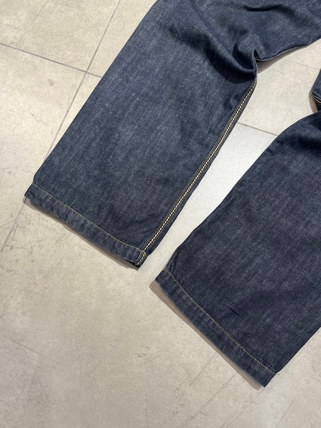 마자 플라바 카모 자수 올드스쿨 데님팬츠 상품이미지8