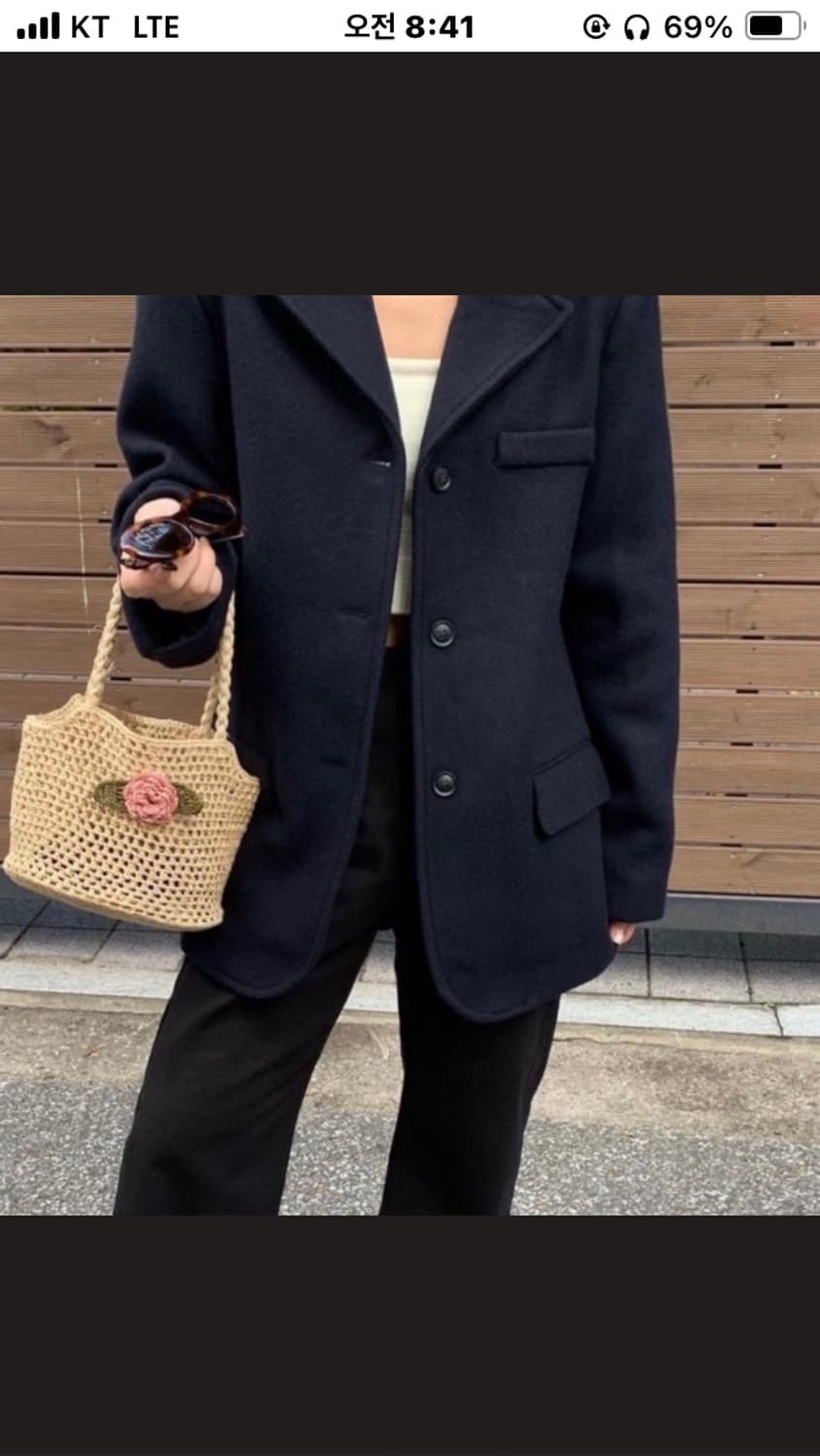 위드아웃썸머 로만자켓 네이비 상품이미지3