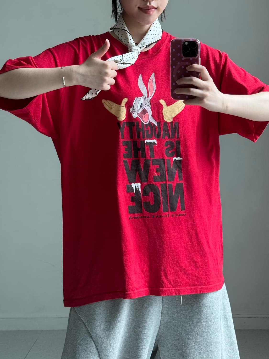 루니튠즈 카툰 반팔티 상품이미지2