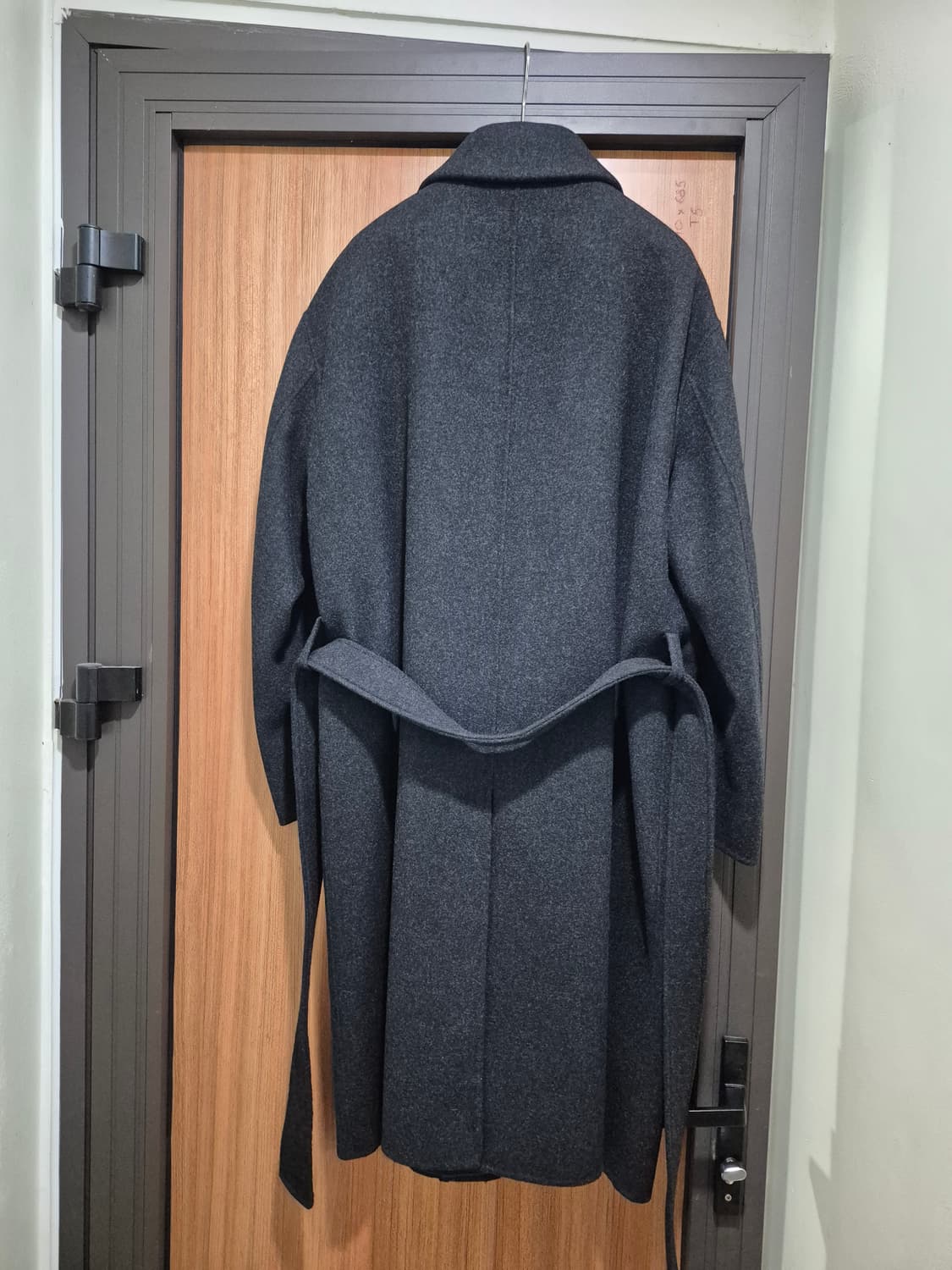 커스텀멜로우 Grey Cashmere Blended Mac Coat맥코트 상품이미지6