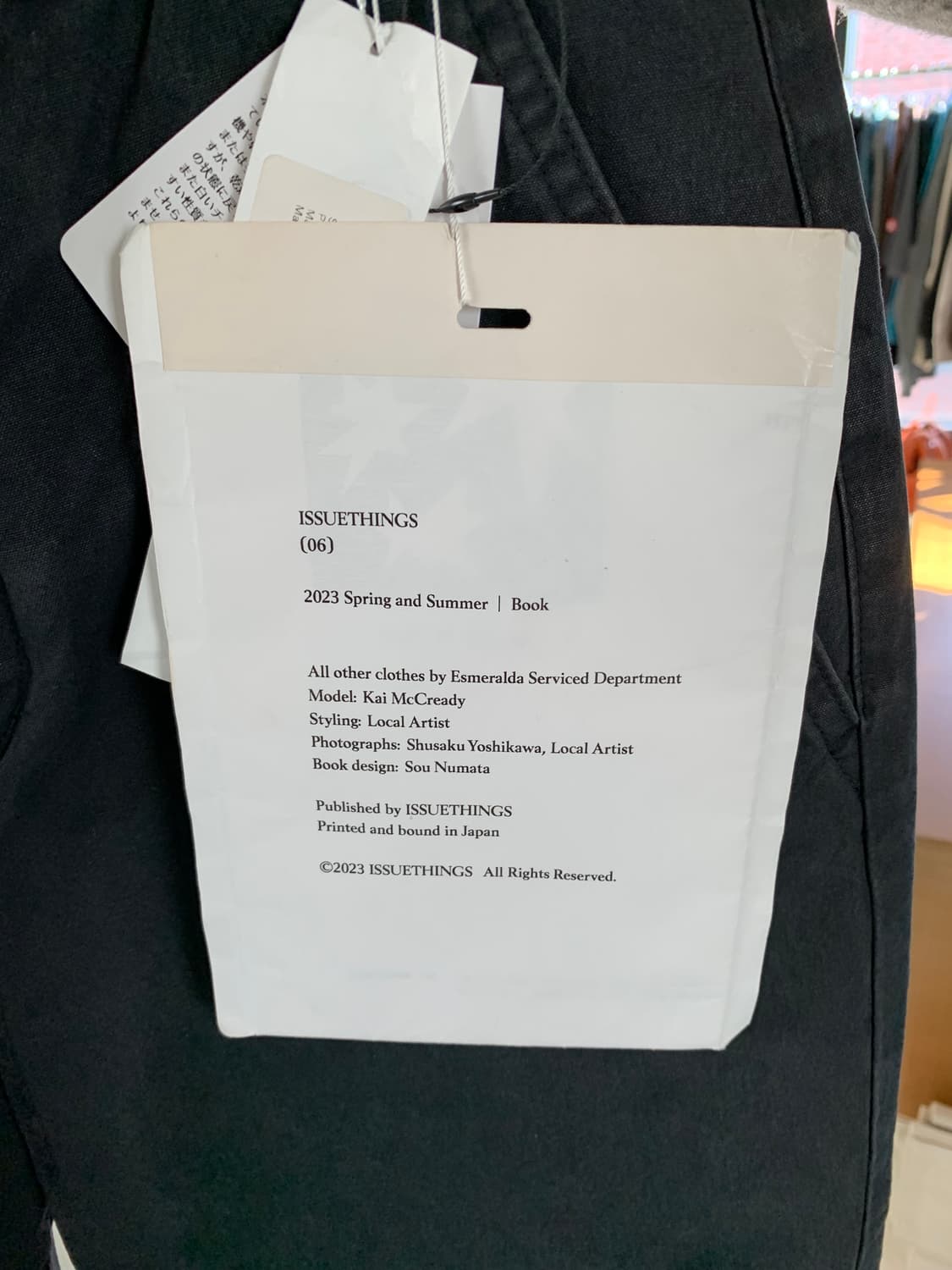 Issuethings 23ss type 37 데님 팬츠 상품이미지3