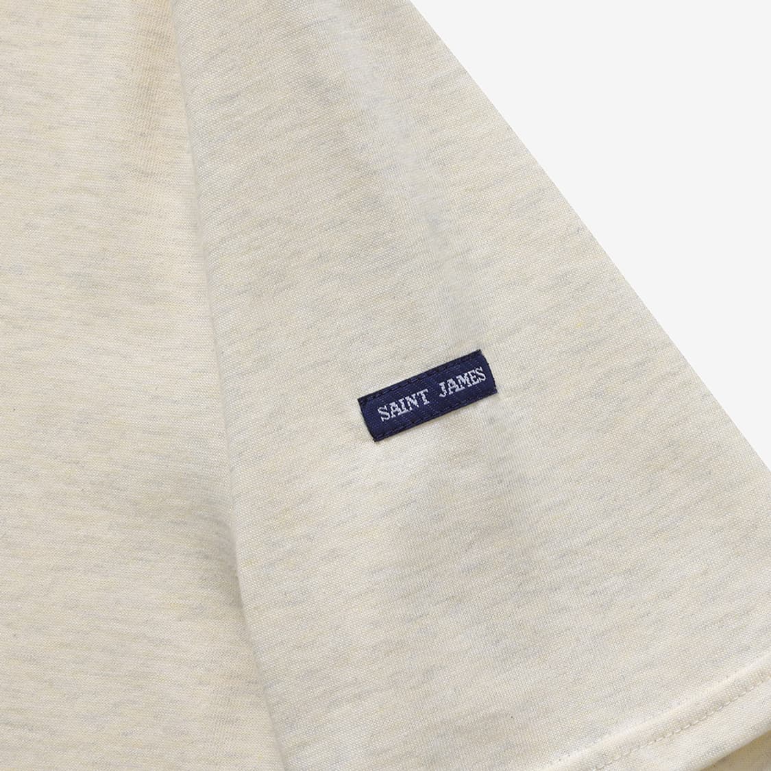 매장판 SAINT JAMES 세인트제임스 솔리드 에크루 티셔츠 T1 상품이미지7