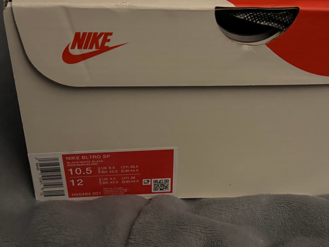 나이키 x 스투시 에어 발토로 블랙 앤 화이트  상품이미지6