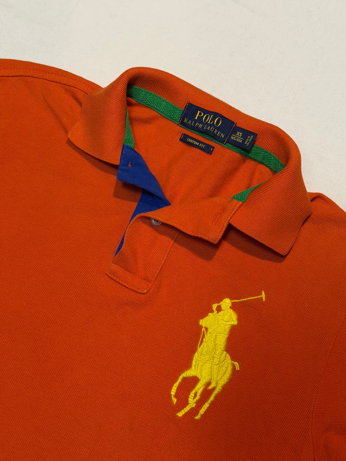폴로 랄프로렌 빅포니 반팔 카라티 오렌지 상품이미지2