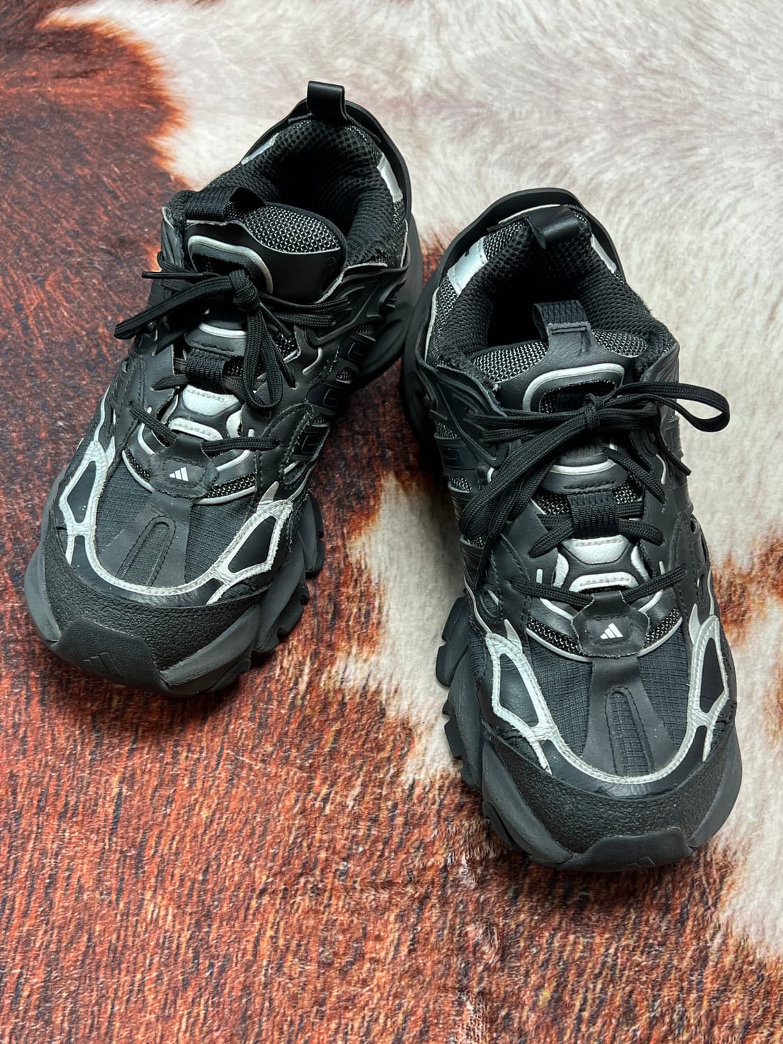 [285] ADIDAS 아디다스 벤토 XLG 디럭스 블랙 실버 상품이미지4