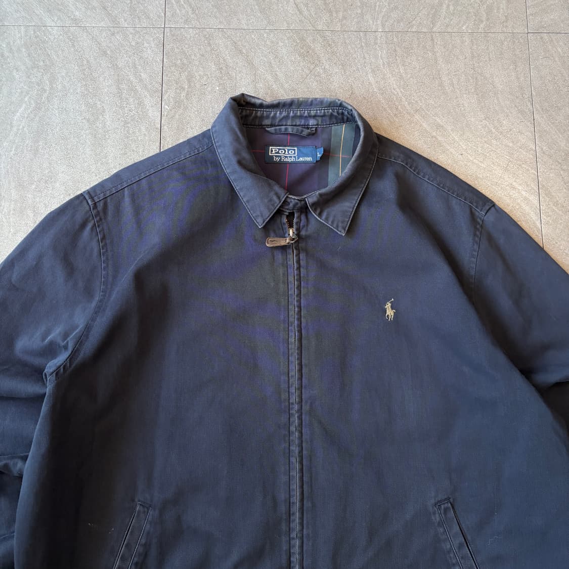 폴로 정품 네이비 스윙톱 자켓 상품이미지3