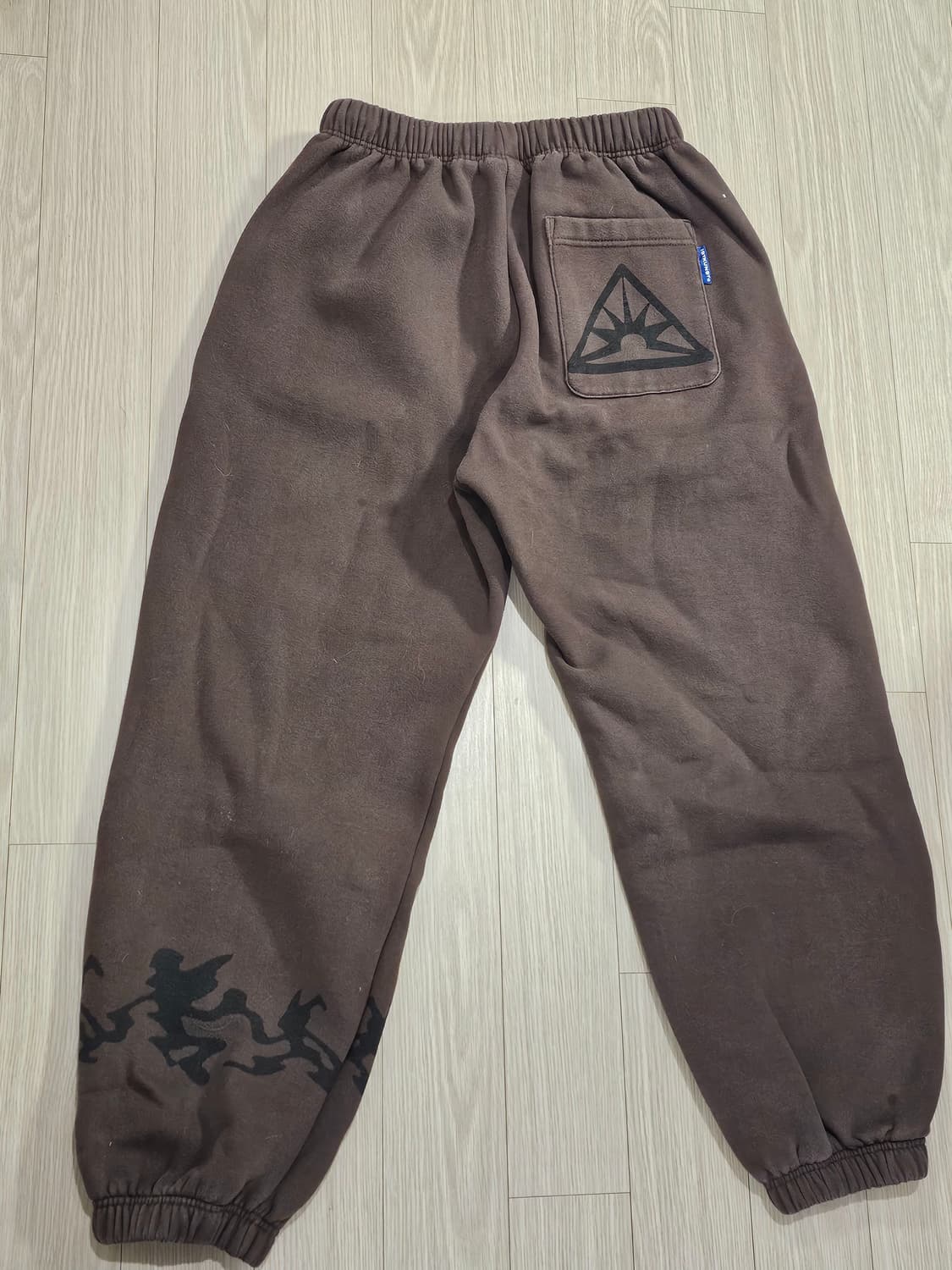 이스트쿤스트 브라운 팬츠 상품이미지2